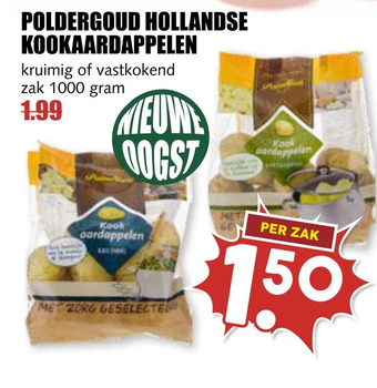 MCD Supermarkt Poldergoud hollandse kookaardappelen aanbieding