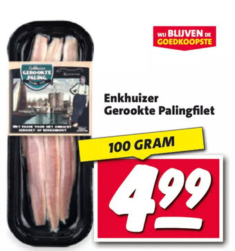 Nettorama Enkhuizer Gerookte Palingfilet 100 gram aanbieding