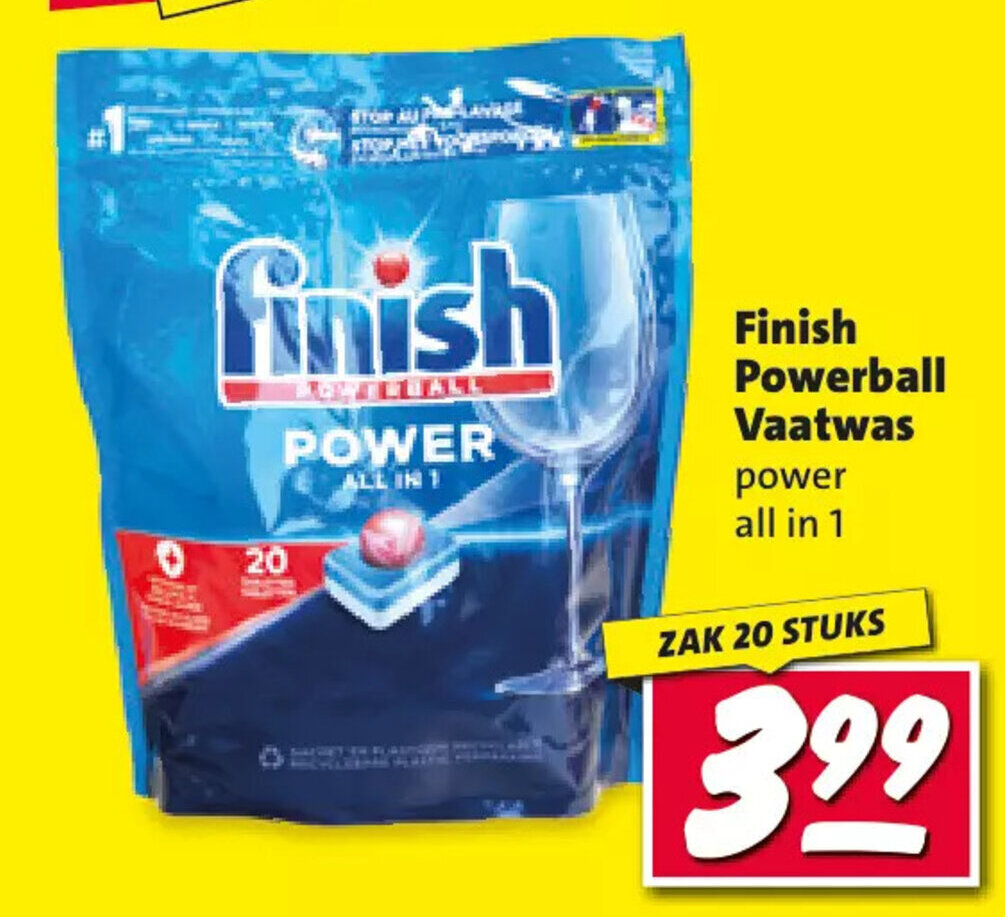 Finish Powerball Vaatwas aanbieding bij Nettorama