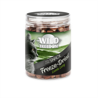 Zooplus 3x35g freeze-dried lamslongen wild freedom kattensnacks aanbieding