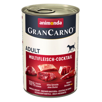 Zooplus 6x400g original adult multivlees-cocktail animonda grancarno hondenvoer aanbieding