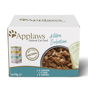 Zooplus Applaws kitten kattenvoer bestel ook natvoer: 6 x 70 g applaws kitten aanbieding