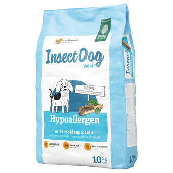 Zooplus Green petfood insectdog hypoallergeen hondenvoer - dubbelpak: 2 x 10 kg aanbieding