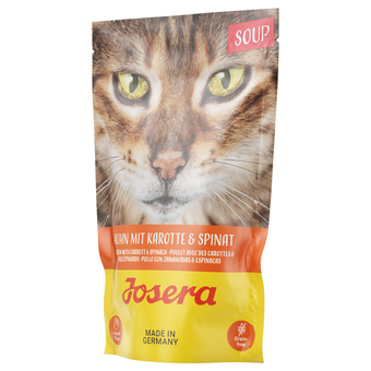 Zooplus 16x70g josera soup kip met wortel & spinazie kattenvoer nat aanbieding