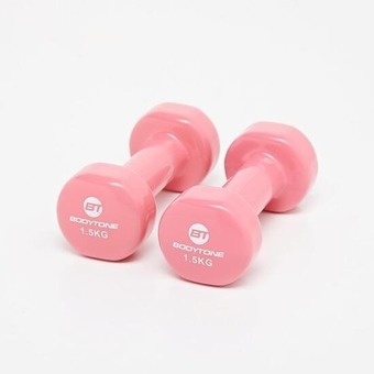 Perry Sport Bodytone bodytone dumbbells 2x 1,5 kilogram roze aanbieding