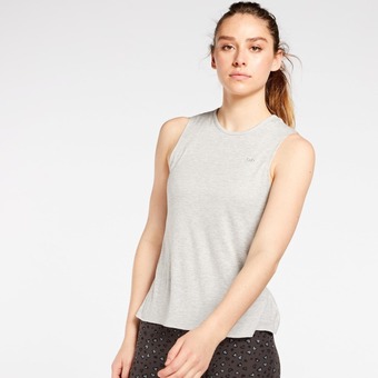 Perry Sport Up up basic tanktop grijs dames aanbieding