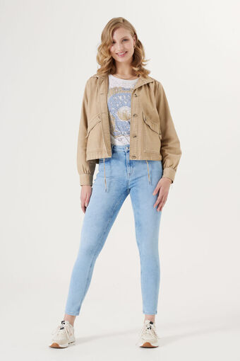 Jeans Centre Tripper rome high skinny light used aanbieding