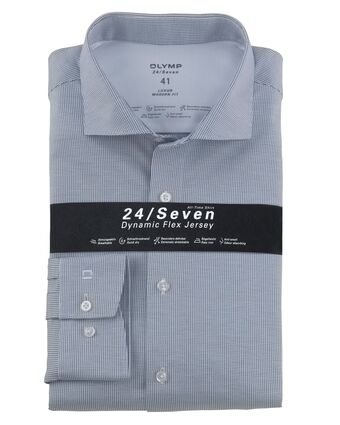 Only for Men Olymp 24/seven modern fit heren overhemd lm aanbieding