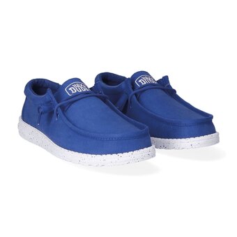 Plutosport Heydude wally slub canvas slip-on sneakers heren aanbieding