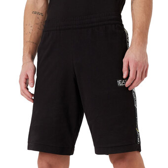 Plutosport Ea7 logo series cotton joggingshort heren aanbieding