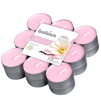 Drogisterij.net Bolsius true scents theelichten magnolia (18st) aanbieding