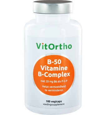 Drogisterij.net Vitortho b-50 vitamine b-complex (100vc) aanbieding