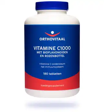 Drogisterij.net Orthovitaal vitamine c 1000 (180tb) aanbieding