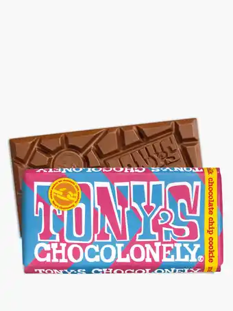 Flink Tony's chocolonely chocolate chip cookie 180g aanbieding
