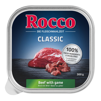 Zooplus Voordeelpakket rocco classic 27 x 300 g - rund met wild aanbieding