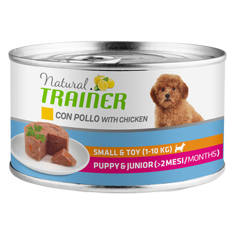 Zooplus 6x 150g kip natural trainer onderhoud kleine & speelgoed puppy natte hond aanbieding