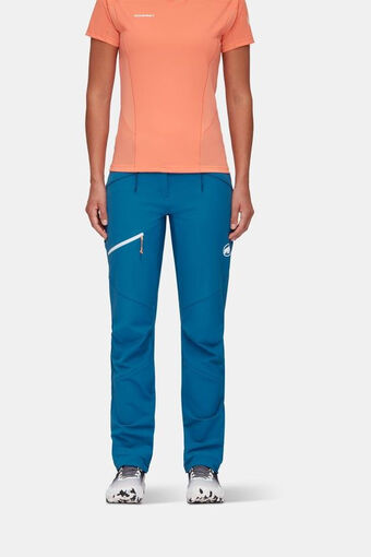 Bever Mammut taiss so pants women blauw aanbieding