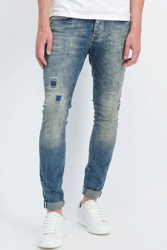 Jeans Centre Cars aron super skinny stone used aanbieding