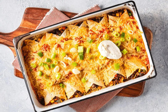 Picnic Enchilada's met zwarte bonen en zure room aanbieding