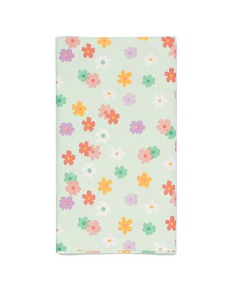 HEMA Hema papieren tafelkleed bloemen 138x220 aanbieding