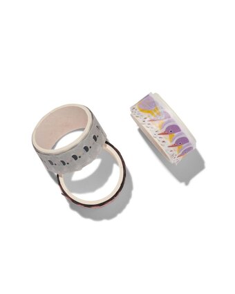 HEMA Hema washi stickers - 3 stuks aanbieding