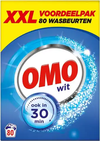 Bol.com Omo wit xxl waspoeder 80 wasbeurten aanbieding