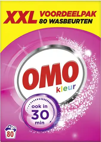 Bol.com Omo kleur xxl waspoeder voor de gekleurde was - 80 wasbeurten aanbieding