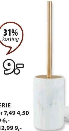 Jysk BERGHEM SERIE Toiletborstel aanbieding