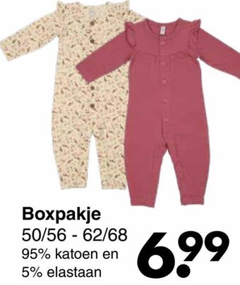 Wibra Boxpakje aanbieding