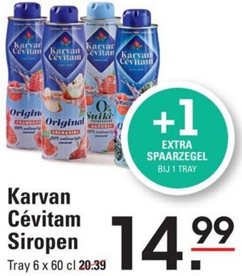 Sligro Karvan Cévitam Siropen 6x60 cl aanbieding