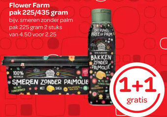 Spar Flower Farm pak 225/435 gram aanbieding