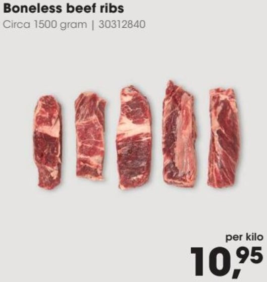 Boneless beef ribs aanbieding bij HANOS