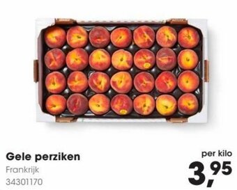 HANOS Gele perziken aanbieding