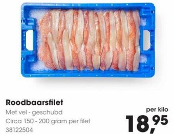 HANOS Roodbaarsfilet aanbieding