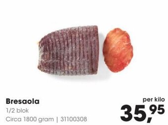 HANOS Bresaola aanbieding