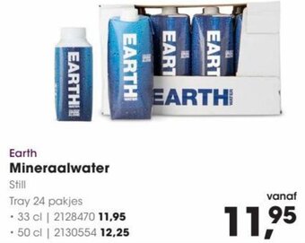 HANOS Earth Mineraalwater aanbieding