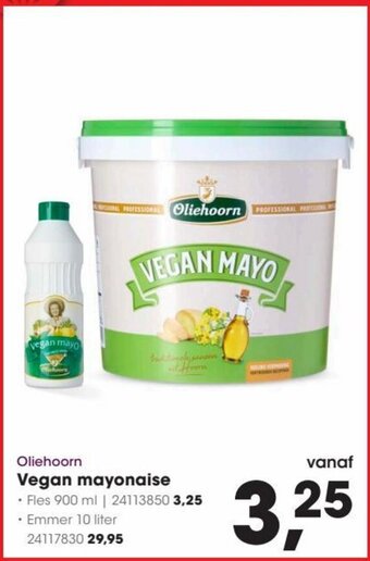 HANOS Oliehoorn Vegan mayonaise aanbieding