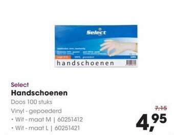 HANOS Select Handschoenen aanbieding