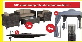 Heuts 50% korting op alle showroom modellen! aanbieding