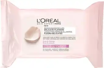 Bol.com L’oréal paris delicate flowers reinigingsdoekjes - droge en gevoelige huid aanbieding