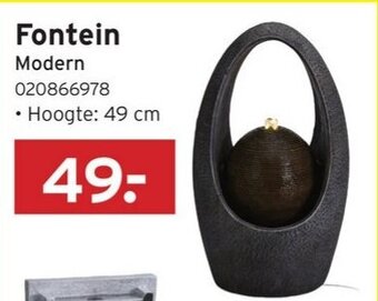 Heuts Fontein Modern 49 cm aanbieding