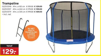 Heuts Trampoline aanbieding