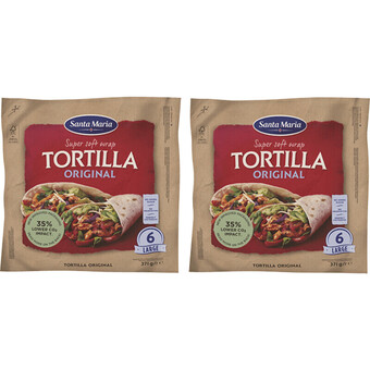 Albert Heijn Santa maria tortilla wrap original large pakket aanbieding