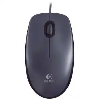 Conrad Logitech m90 muis usb optisch zwart 2 toetsen 1000 dpi aanbieding