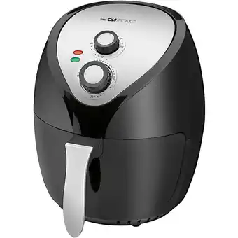 Conrad Clatronic fr 3699 airfryer 1400 w met handmatige temperatuursinstelling zwart aanbieding