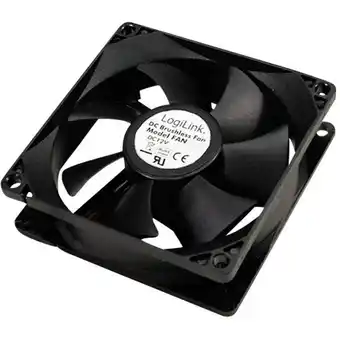 Conrad Logilink fan103 pc-ventilator zwart (b x h x d) 120 x 120 x 25 mm aanbieding