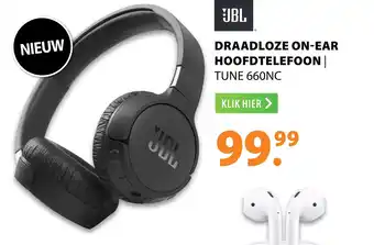 Expert JBL draadloze on-ear hoofdtelefoon aanbieding