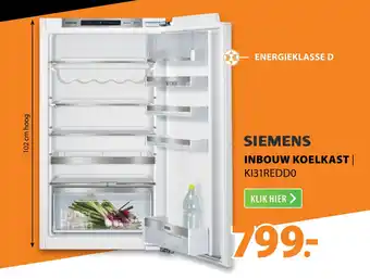 Expert Siemens inbouw koelkast aanbieding