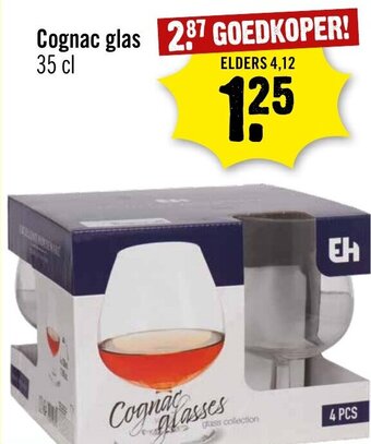 Dirck 3 Cognac glas 35 cl aanbieding