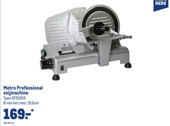 Makro Metro Professional snijmachine Type GFS2019 aanbieding